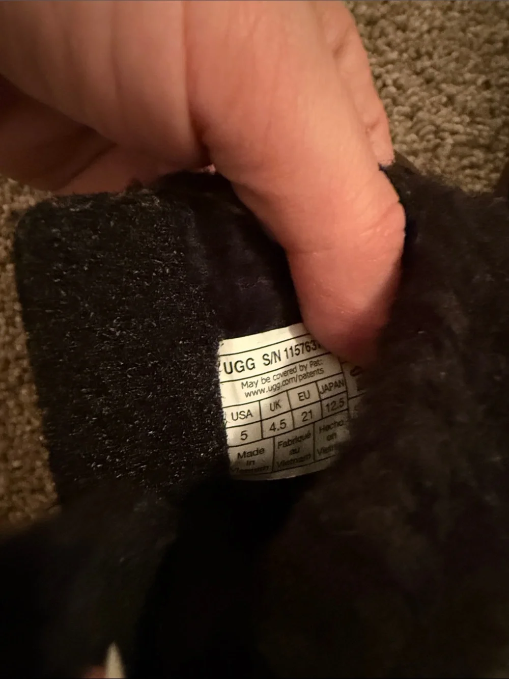 Toddler Ugg Boots used condition